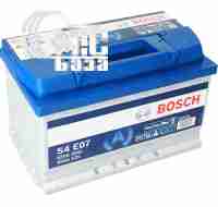 Аккумуляторы Аккумулятор Bosch S4 EFB [S4E40] 6СТ-65 Ач R EN650 А 278x175x190мм